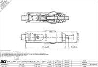 CP-705, Штекер в прикуриватель (предохранитель 5х20мм) без ...
