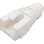 RJ45SRB-RET-W, Boot for use with RJ45 Connectors