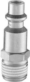 Фото 1/3 IRP 066152P2, Treated Steel Male Plug for Pneumatic Quick Connect Coupling, G 3/8 Male Threaded