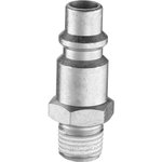 IRP 086151P, Treated Steel Male Plug for Pneumatic Quick Connect Coupling ...