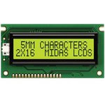 MC21605A6WD-SPTLY-V2, MC21605A6WD-SPTLY-V2 A Alphanumeric LCD Display ...