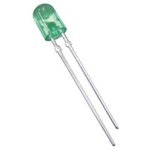C566D-GFF-CY0Z0791, Standard LEDs - Through Hole Green LED 527nm 5-mmOval ...