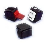 61012481-0-0, Rocker Switches DP PDL (ON)-OFF-(ON)