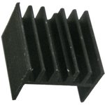 Охладитель (радиатор охлаждения) 15x 15x 10, тип H02, аллюминий, BLA002-15, черный