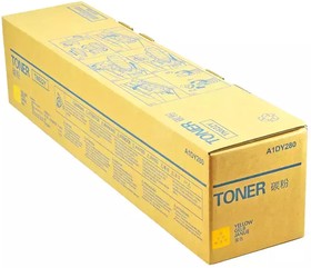 Фото 1/5 TC-KON-TN622-Y-GRFT, Тонер-картридж TN-622Y для Konica Minolta bizhub PRESS C1100/C1085, 1400 г, Yellow, Grafit