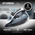 Утюг Hyundai H-SI01573 2600Вт черный/синий