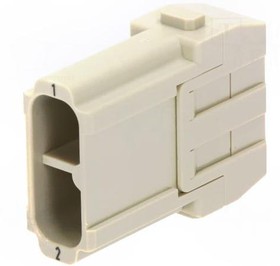 Фото 1/7 09140023002, Heavy Duty Power Connector Module, 40A, Male, Han-Modular Series, 2 Contacts