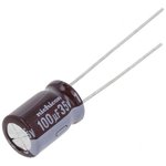 100μF Aluminium Electrolytic Capacitor 35V dc, Radial, Through Hole - UPM1V101MPD