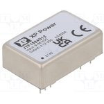 JTF1524D12, Isolated DC/DC Converters - Through Hole DC-DC CONVERTER, 15W, 4:1 input