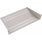 CMO shelf 2U perforated cantilever shelf, depth 300 mm