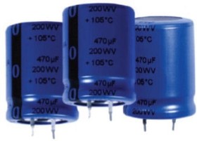 SLP152M063A3P3, Aluminum Electrolytic Capacitors - Snap In 1500uF 63V 20% 105C