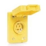 1301460121, AC Power Plugs & Receptacles CROWFOOT FS COVER PLATE