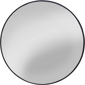 Фото 1/3 Зеркало круглое противокражное обзорное 610 мм с черным квитомвнутреннее