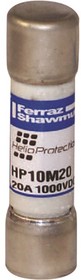 Фото 1/2 HP10M2, 2A Glass Melamine Cartridge Fuse, 10 x 38mm