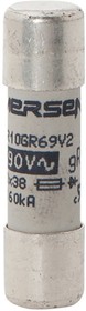 Фото 1/2 Q1014567 / FR10GR69V2, 2A FF Cartridge Fuse, 10 x 38mm