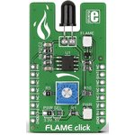 MIKROE-1820, Flame Click Flame Sensor mikroBus Click Board for PT334-6B