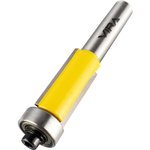 Фреза кромочная прямая обгонная с нижним подшипником 12.7 х 25 мм хвостовик 8 мм ...