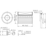 CRLR55620, Фильтр для а/м Kia K5 (19-)/Hyundai Sonata (20-) 2.5i (масл.картридж) ...