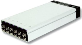 UX6D0, Modular Power Supplies 1200W, 6-slot Medical/Industrial conformal coat powerPac with flying lead input