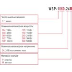 WBP-1024.24P Блок питания одноканальный