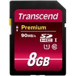 TS8GSDU1, 8 GB SDHC SD Card, Class 10, UHS-I