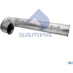 051.012, Труба выхлопная глушителя DAF SAMPA