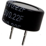 GTSE-5R5-224ZC, ионистор 0.22Ф 5.5В горизонтальный