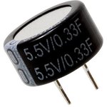 GTSE-5R5-334ZC, ионистор 0.33Ф 5.5В горизонтальный