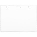 Бейдж Attache 120х87мм металл зажим/тесьма син.(10шт.) 1065ГК-101