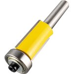 Фреза кромочная прямая обгонная с нижним подшипником 15.8 х 26 мм хвостовик 8 мм ...