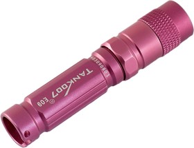 Фото 1/4 Светодиодный фонарь с комплектацией розовый E09P