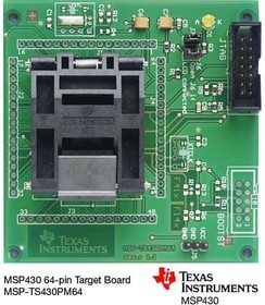 Фото 1/2 MSP-TS430PM64, Sockets & Adapters 64Pin Socket Target Brd