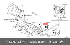 226A3ES60A, ЛямбдазондNAVARAD40 2005PATHFINDERR51M, Nissan | купить в розницу и оптом