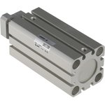 CDQMB25-50, Pneumatic Guided Cylinder - 25mm Bore, 50mm Stroke, CQM Series ...