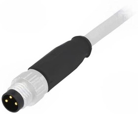 Фото 1/3 21348000380100, Sensor Cables / Actuator Cables M8 3PIN MALE STRT SINGLE END 10.0m PVC