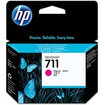 Картридж струйный HP 711 CZ131A пурпурный (29мл) для HP DJ T120/T520