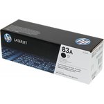 HP CF283A Картридж ,Black{LaserJet Pro MFP M125nw, MFP M127fw, Black, (1500стр.)}