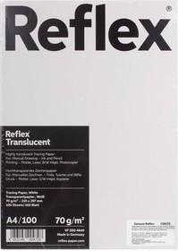 Фото 1/5 Калька REFLEX А4, 70 г/м, 100 листов, Германия, белая, R17118
