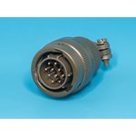 62IN-16F-12-10P, Разъём Amphenol серии 62IN 10 контактов, вилка на кабель