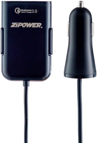 Фото 1/6 PM6672, USB зарядное устройство с удлинителем, QC3.0 5 В/3,1 А, 3 USB 5 В/4,8 A, 40 Вт, 1,8 м