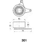 be301, Ролик натяжителя ГРМ Mazda Ford Kia