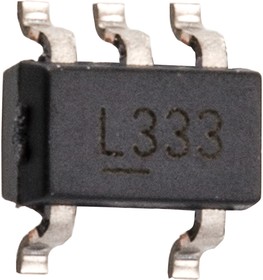 Фото 1/2 MIC5233-3.3YM5-TR, 100mA Fixed 3.3V Positive electrode 36V SOT-23-5 Linear Voltage Regulators LDO ROHS