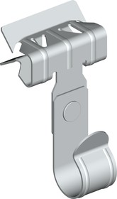 Фото 1/4 Балочный зажим 2-7 мм под трубу 25 мм