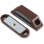 D00847, Large (60mm) Brown Magnetic Cabinet Catches, 10 Pack