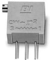 68WR1KLF, Trimmer Resistors - Through Hole 3/8" Squ 1K 10%