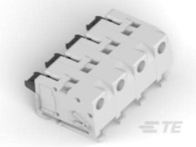 Фото 1/2 2318582-4, Fixed Terminal Blocks 8MM CONN ASSY, 4 POS WIREMATE 2-PIECE