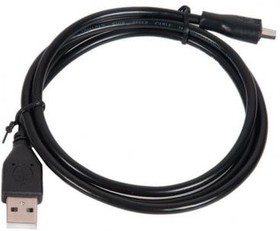 (CCP-mUSB2-AMBM-1M) Кабель USB 2.0 Pro Gembird/Cablexpert CCP-mUSB2-AMBM-1M, AM/microBM 5P, 1м, экран, черный, пакет