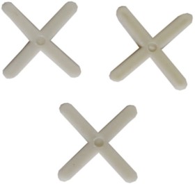 Крестики для кладки плитки 4 мм пластмассовые 250 шт 032560-040