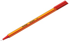 Фото 1/2 Капиллярная ручка Rapido красная, 0.4 мм, трехгранная CK_40102