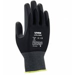 6057306, Unilite 6605 Black Nylon General Purpose Work Gloves, Size 6, XS ...
